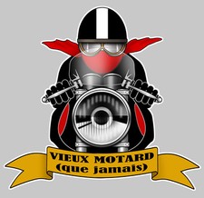 VIEUX MOTARD (QUE JAMAIS) 10cm