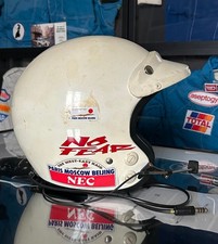 Race used helmet 1992 Manfred Hiemer Rallye Raid Paris Moscou Pékin