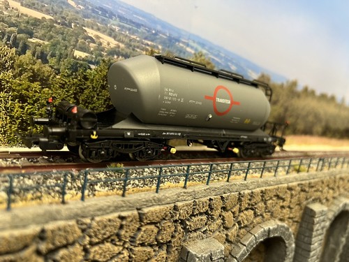 Wagon citerne ciment