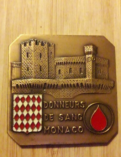 Médaille plaquette donneurs - mÉdaille,
