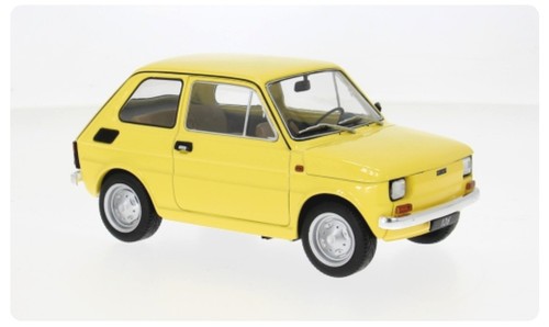 Fiat 126 jaune 1972 - fiat, mcg