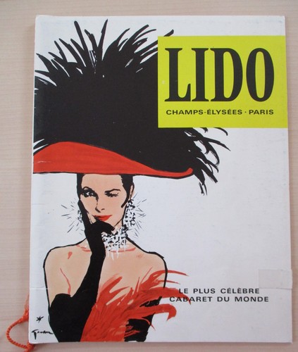 Programme lido cabaret paris - lido,