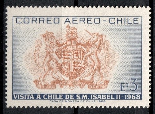 Timbre stamp chili 1968 - timbre, /