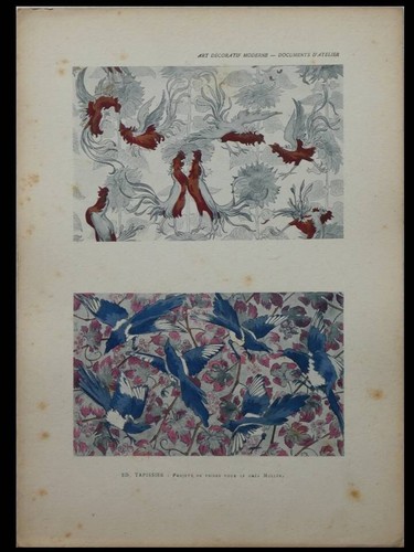 Edmond tapissier frises art - frises,