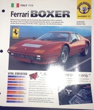 Affiche FERRARI BOXER 1987 HOT