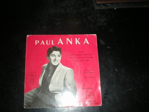 Vinyle paul anka - ep,