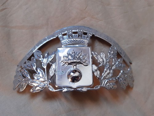 Plaque casque laiton - plaque, de