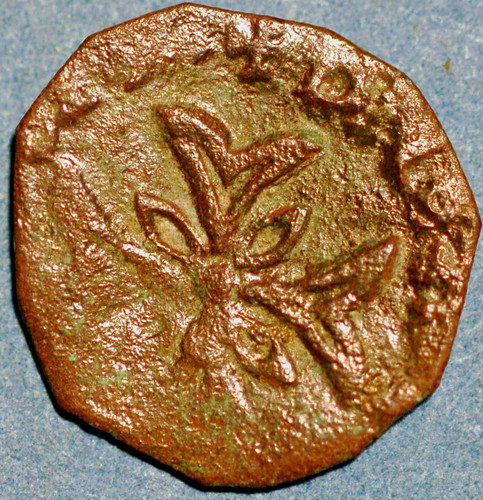 France medieval coin blanc - coin, or