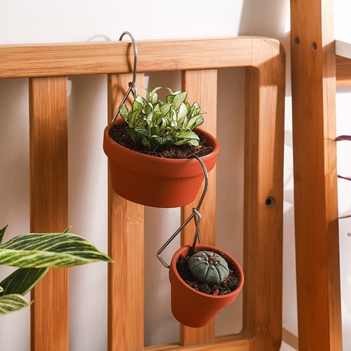 Pots fleurs crochets en - crochets,