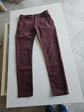 PANTALON CHINO BORDEAUX POUR HOMME
