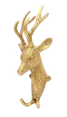 Chèvre design laiton clé - chèvre,