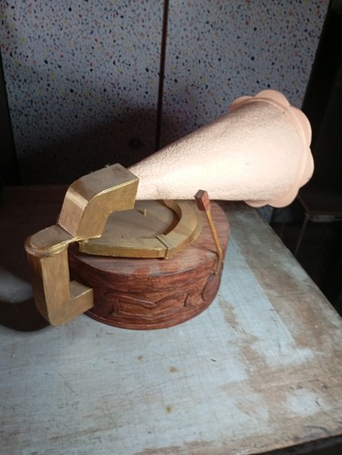 Maquette carton gramophone - maquette, en