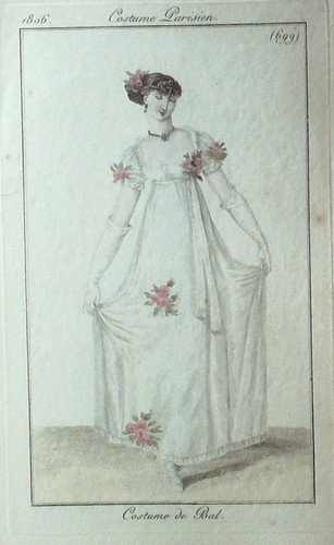 Gravure mode costume parisien - gravure,