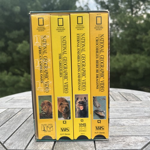 National geographic vhs - geographic, boxed