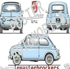 FIAT 500D / NUOVA 500 Affiche