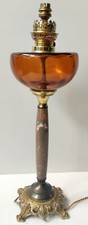 Lampe petrole verre couleur - lampe,