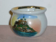 ANCIEN POT DE CHAMBRE PORCELAINE DE SAXE OEIL MAISON DE POUPEE MONT SAINT MICHEL