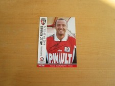1997/98 STADE RENNAIS PASCAL  BEDROSSIAN  SIGNE ALLEZ  RENNES  CARTE PHOTO NEUVE