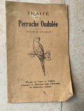 Livre traité sur la perruche ondulée par un éleveur amateur