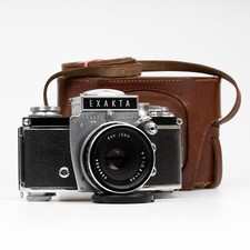 ⭐SERVICED & FILM TESTED⭐ Exakta Varex IIa German Ihagee Camera f/2.8 50mm Lens