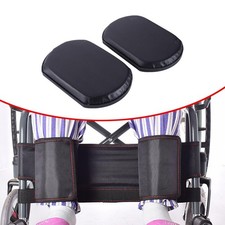 2x Repose-jambes pour fauteuil roulant Support de jambe robuste en cuir