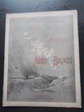 PARTITION ANCIENNE PIANO & CHANT AUGUSTA HOLMES - CHANSON LOINTAINE