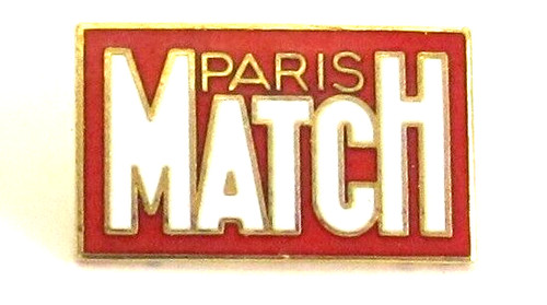 Pin paris match - pin's, or