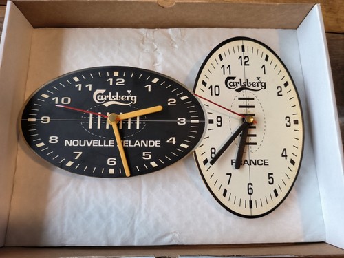 Horloge double vintage - horloge,