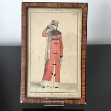 Gravure de Mode 1803 Encadrée