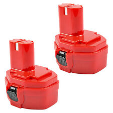 2Pcs 14,4V 5Ah Ni-MH Batterie pour Makita PA14 1420 1422 1433 1434 1435 192600-1