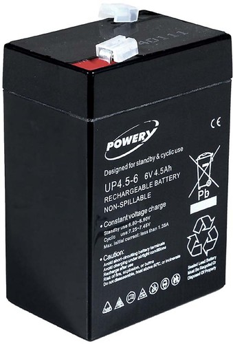 Batterie gel plomb powery - batterie, pour