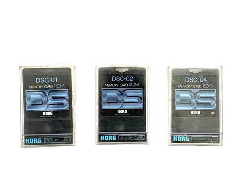 Korg memory card rom set - memory,