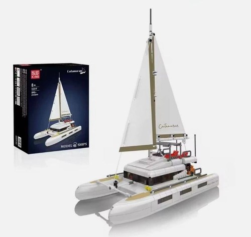 Catamaran bateau - , blocs