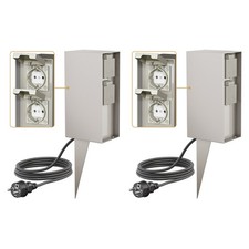 2x colonne de prises de