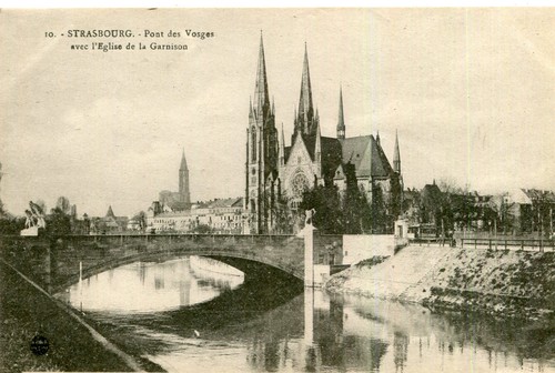 Carte strasbourg pont des - strasbourg,