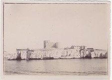 Marseille Château d'If Monte-Cristo Photo amateur Papier citrate ca 1900 