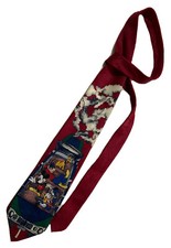 Cravate Disney Unlimited Mickey Mouse Dingo Goofy Goof Donald Duck Pluto Tie