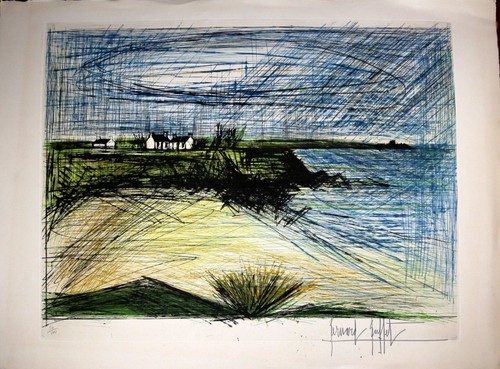 Bernard buffet plage de la - bernard, :