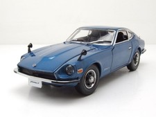 Datsun 240Z Coupé 1972 Bleu Métallique Maquette de Voiture 1:18 Sun Star