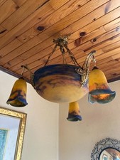 Lustre suspension vasque