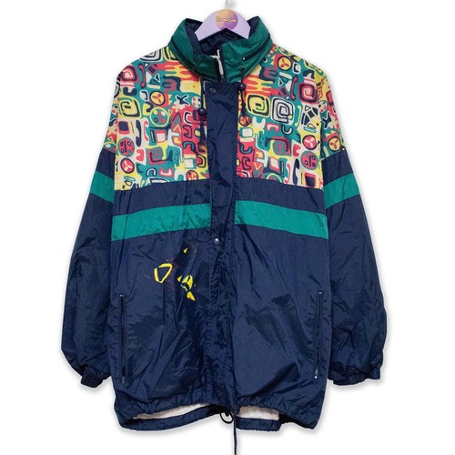 Anorak vintage bleu foncée - anorak,