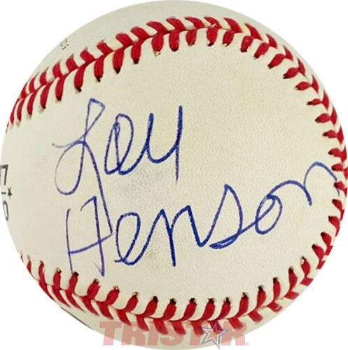 Lou henson signed autographed - lou,