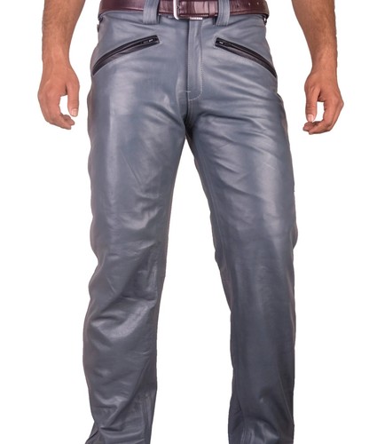 Pantalon motard cuir de - pantalon,
