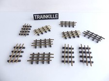 HO TOURELLE / GASTOU TRAVERSES BOIS 3E RAILS / 10 RAILS COURBES LEGERES