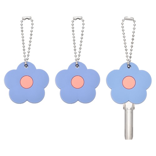 3pcs couvre clés pour - couvre-clés, fleurs