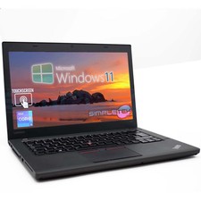 Lenovo T460 I5 Ordinateur Portable À Écran Tactile 16 Go 2 To Remis À Neuf