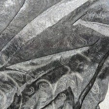 Ancien tissu vintage noir