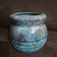 RARE VASE GRÈS ÉMAILLÉ