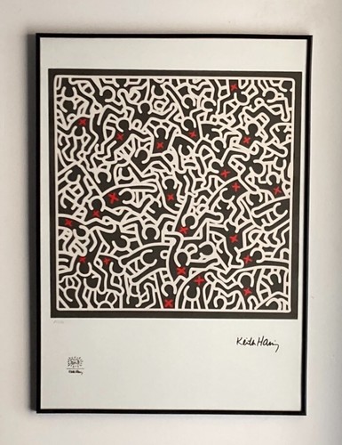 Lithographie keith haring - keith,