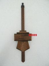 Balancier Chalet pour horloge pendule coucou forêt noire Moyen Modèle Marron